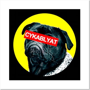 Cyka Blyat T Shirt Posters and Art